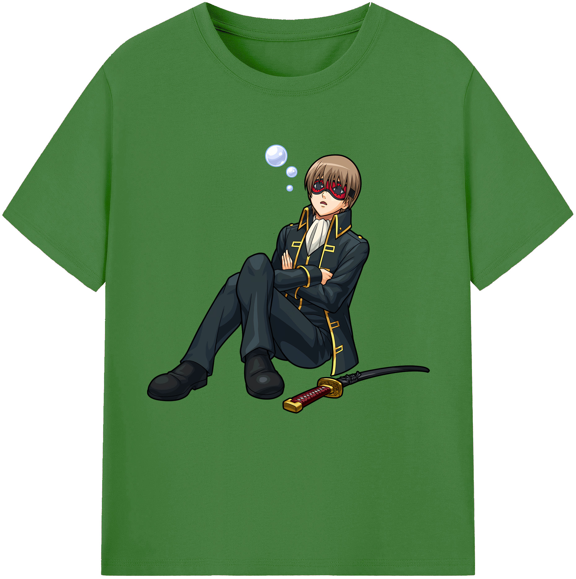 （画像用） ぎんたま 坂田銀時（さかたぎんとき） 神楽 志村新八（しむら しんぱち） GINTAMA Sakata Gintoki Kagura Shimura Shinpachi レディースカジュアルプリントTシャツ（綿100％）